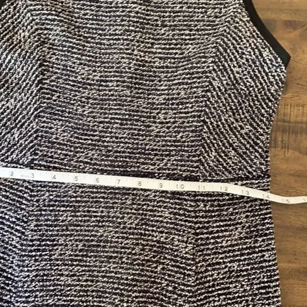 J. Crew twill sleeveless wool blend dress size 2
